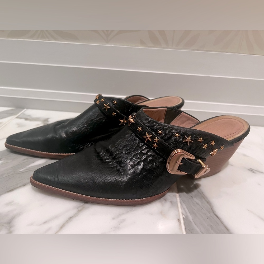 Kate Bosworth x Matisse Judith Leather Mules - Picture 2 of 6